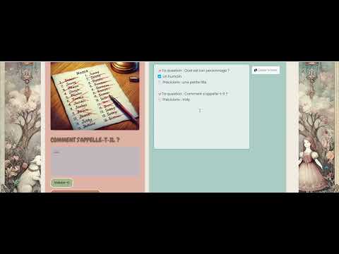 Questionnaire de la formation pour enfants