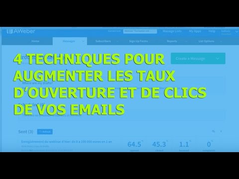Email marketing: 4 techniques pour augmenter vos taux d&#039;ouverture et de clics