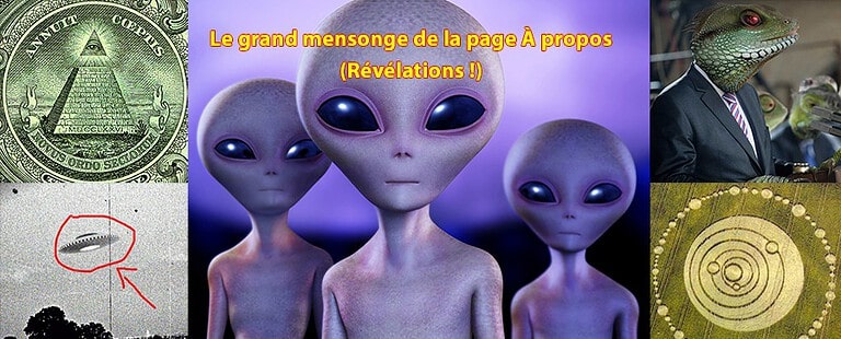 Le grand mensonge de la page « À propos » (Révélations !)