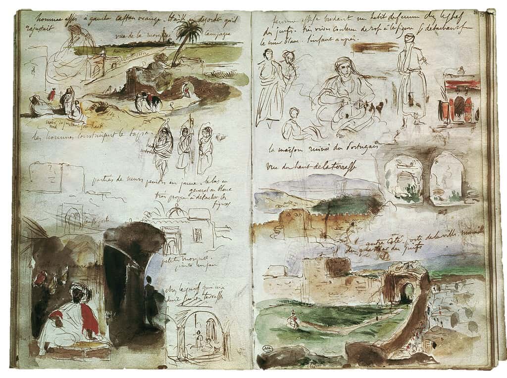 Carnets de voyage Eugène Delacroix