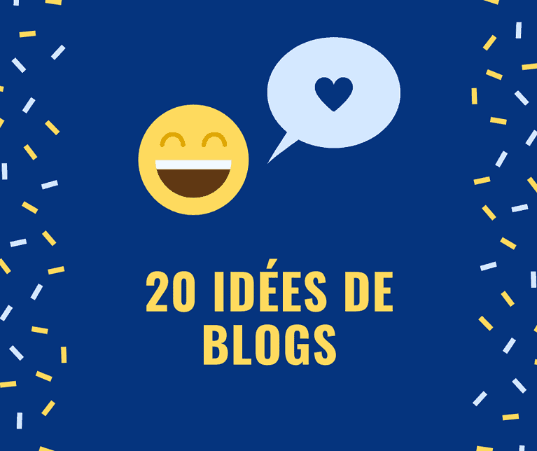 20 idées de blogs visionnaires pour se lancer en 2021