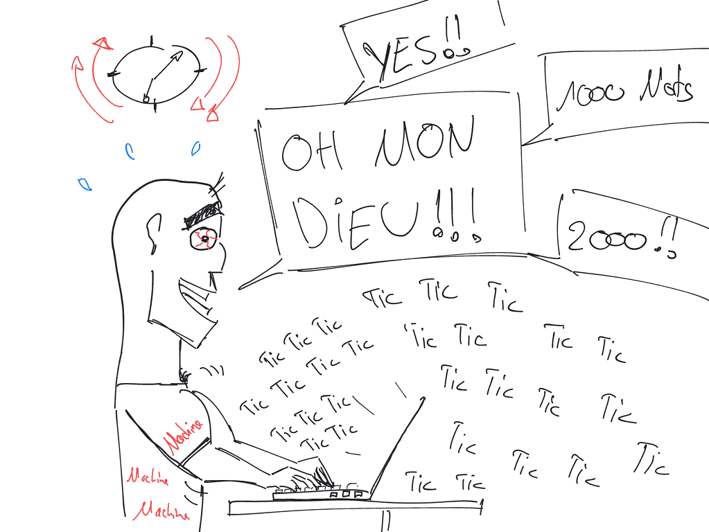 Devenir une machine à écrire