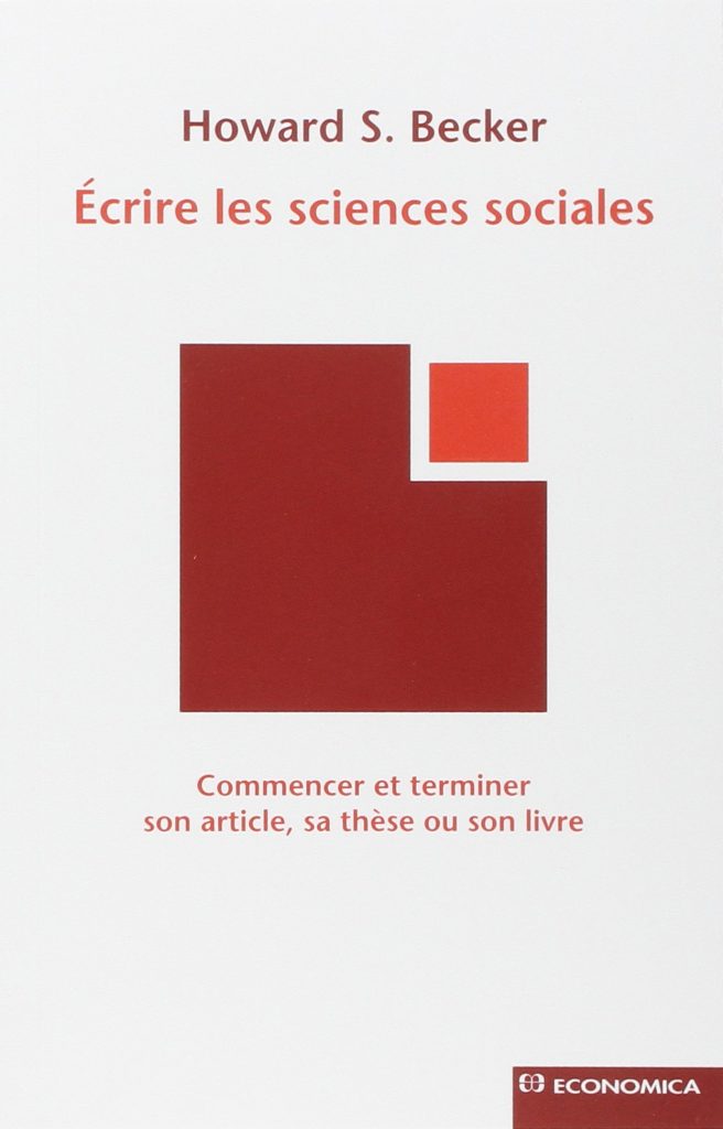 écrire les sciences sociales
