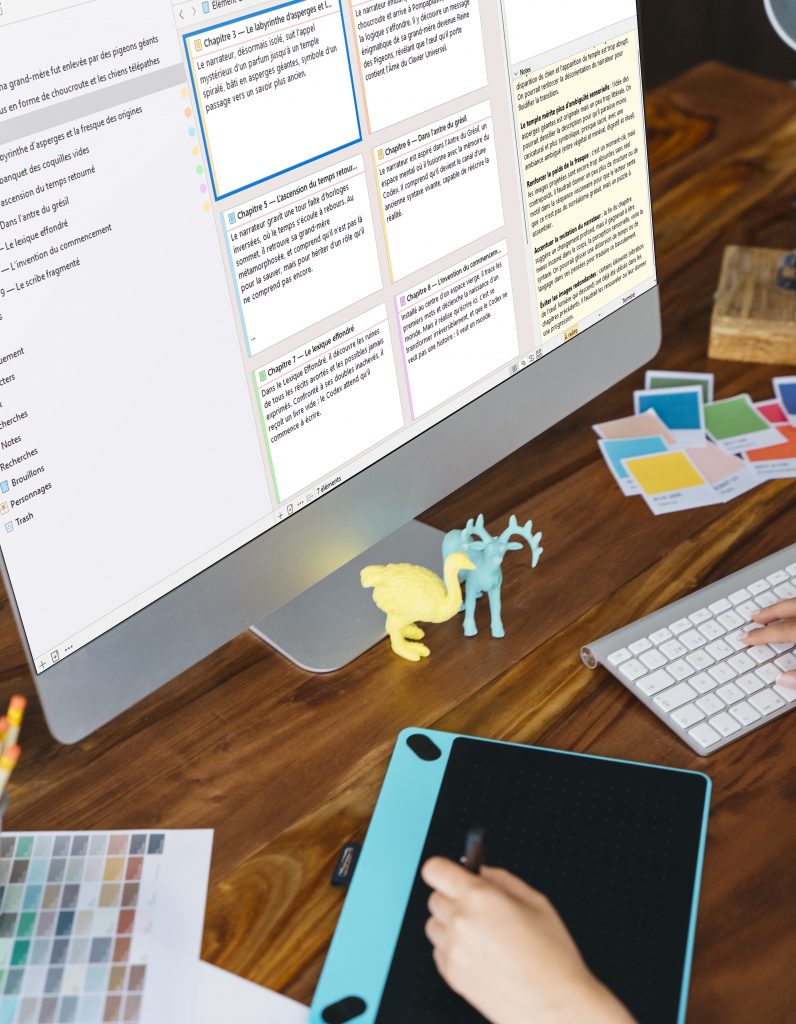 Utiliser Scrivener Roman