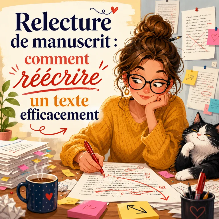 Relecture de manuscrit : comment réécrire un texte efficacement